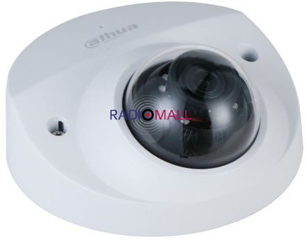 Видеокамера IP Dahua DH-IPC-HDBW3241FP-AS-0280B 2.8-2.8мм цветная корп.:белый